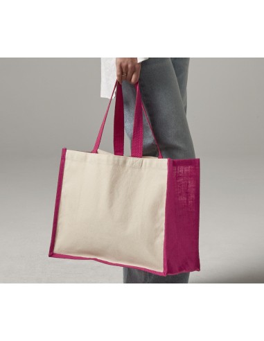 W-W422-Printers Jute Classic Shopper